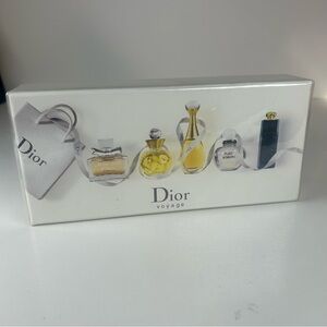 Dior Voyage 5 piece miniature collection Gift Set Vintage Rare New Sealed